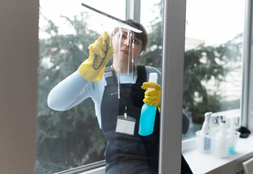 Nettoyage de vitres intérieures et extérieures à Villeblevin